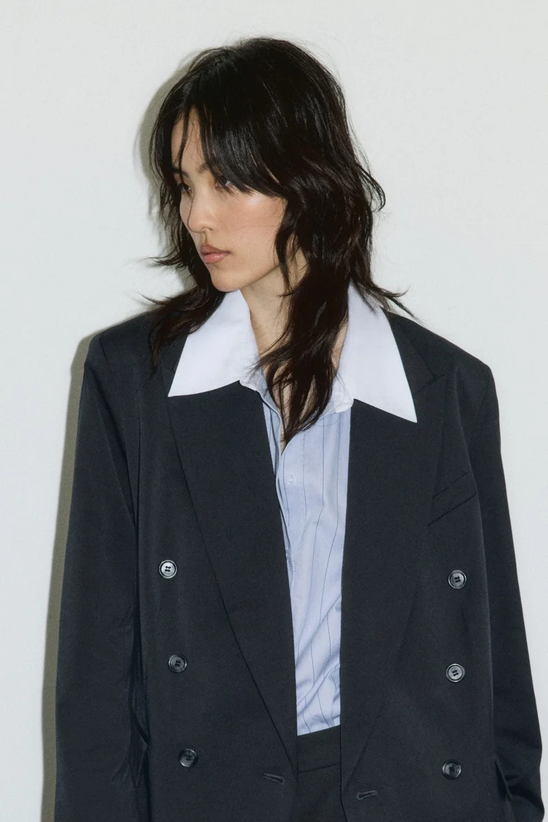 H&M Oversized twill blazer